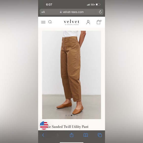 VELVET BY GRAHAM & SPENCER BRYLIE PANTS - Picture 4 of 7